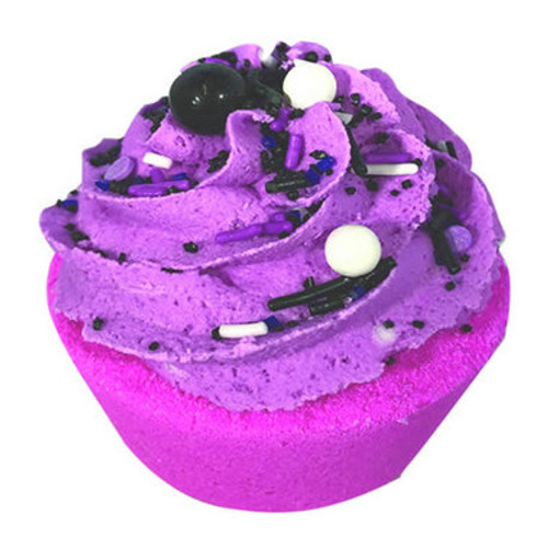 Black Raspberry Vanilla Cupcake Bubble Bath Bomb