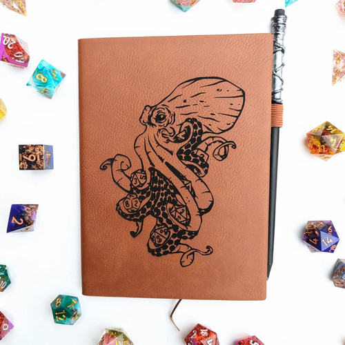 Dice Kraken Vegan Leather MINI Journal