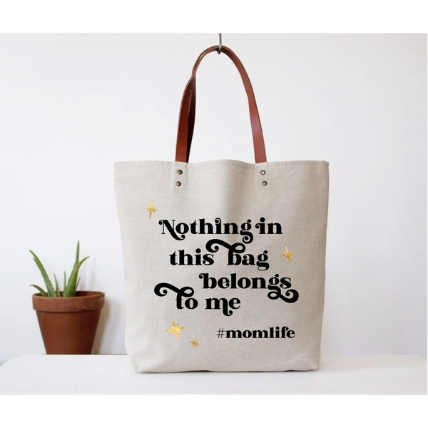 #MomLife Tote Bag