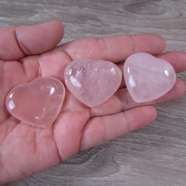 Madagascar Rose Quartz Approximately 1 1/4"