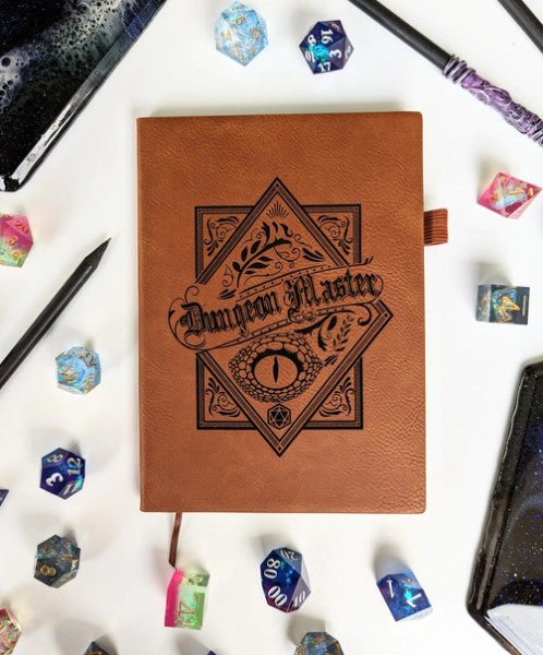 Vintage Dungeon Master Vegan Leather MINI Journal