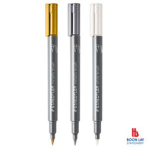 Staedtler Marker,8321,8323,8325,Brush Marker,Metallic Marker