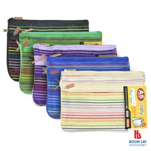 ALFAX  Double Zip Mesh Bag A5 (AL422)