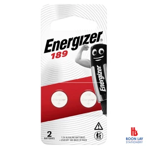 ENERGIZER Button Cell Battery 1.5V - Pack of 2's (189BP2)