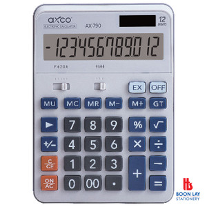 AXCO Calculator - 12 Digits (AX790)