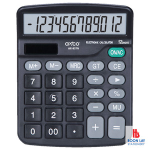 AXCO Calculator - 12 Digits (AX837N)