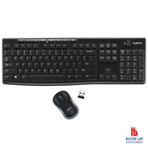 LOGITECH Wireless Keyboard & Mouse Combo (MK270r)