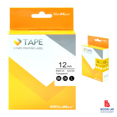 VARIMARK Labelling Tape 12mm - X series