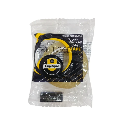 LOYTAPE Cellulose Tape Biodegradable 12mmx15y - Box of 12's