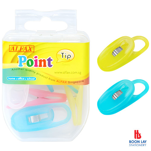 ALFAX Translucent Holder Clip - Box of 6's (PT601)