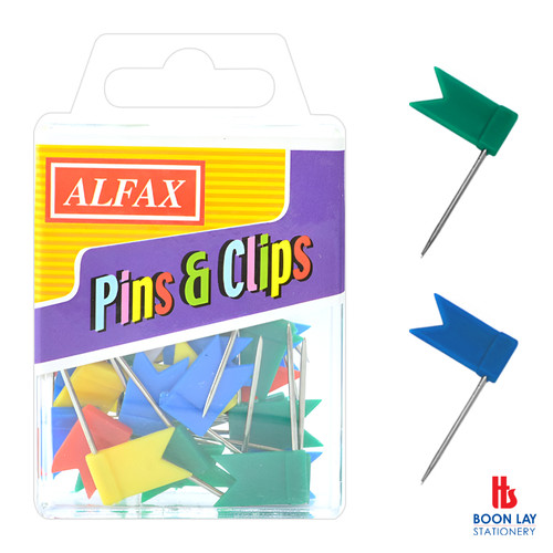 ALFAX Flag Pin - Box of 50's (PC389)