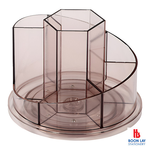 Rotatable Type Pen Holder - Smoke (K087)