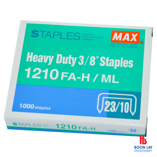 MAX Staples Refill - 23/10 (1210FA-H)