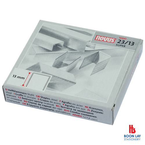 NOVUS Staples - 23/13