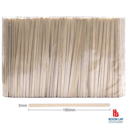 Wood Stirrer 18cm - Pack of 1000's