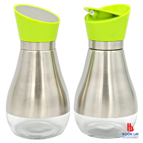 Glass Condiments Container 2x400ml (NC8953)