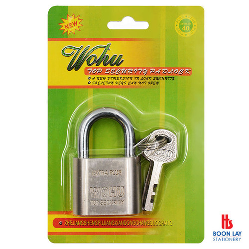 WOHU Top Security Pad Lock 40mm
