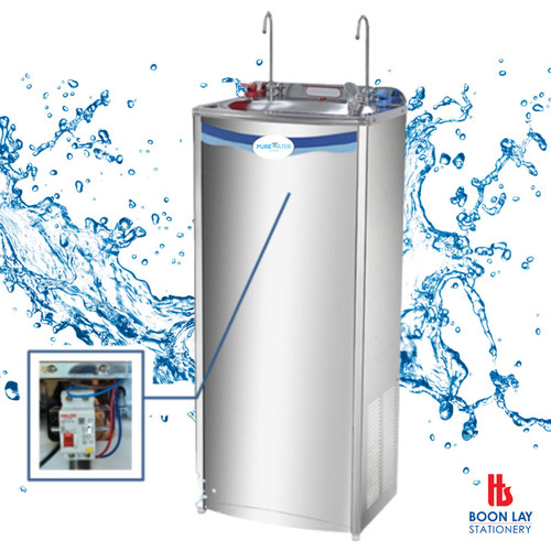 Pure Water Stainless Steel Floor Standing Water Cooler (PW-291)