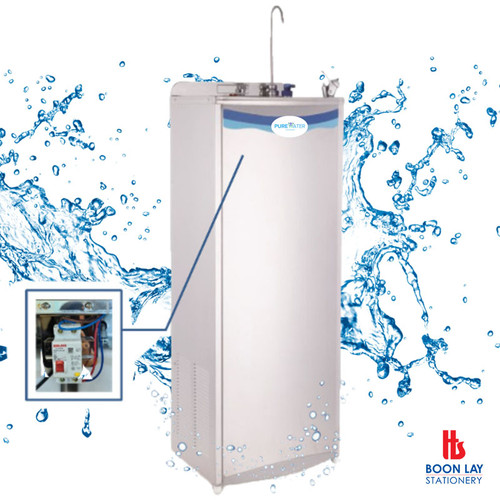 Pure Water Stainless Steel Floor Standing Water Cooler (PW-291C)