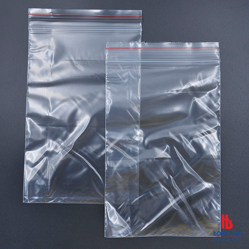 Transparent Zip Lock Bag 5" x 8" - Pack of 100pcs
