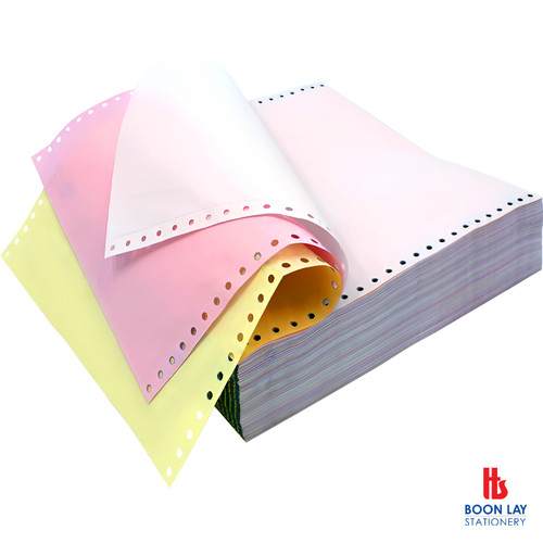 Computer Form NCR 3ply 9.5"x11" White/Pink/Yellow  - Box of 800's