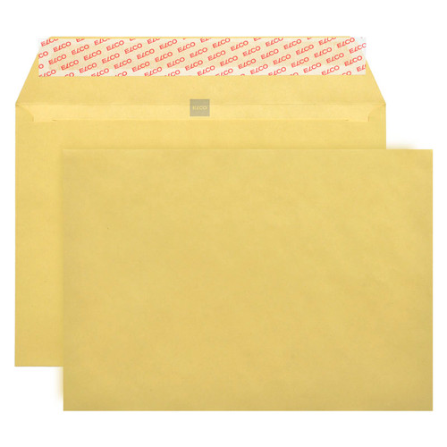 ELCO  Peel & Seal Brown Envelope 100gsm 250x176/45mm B5 - Pack of 10's (74518-92)