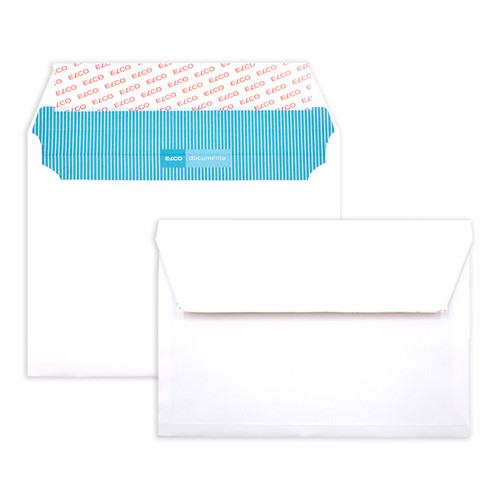 ELCO Peel & Seal White Envelope 120gsm 6.3/8"x9" C5 - Pack of 5's (22714-10)
