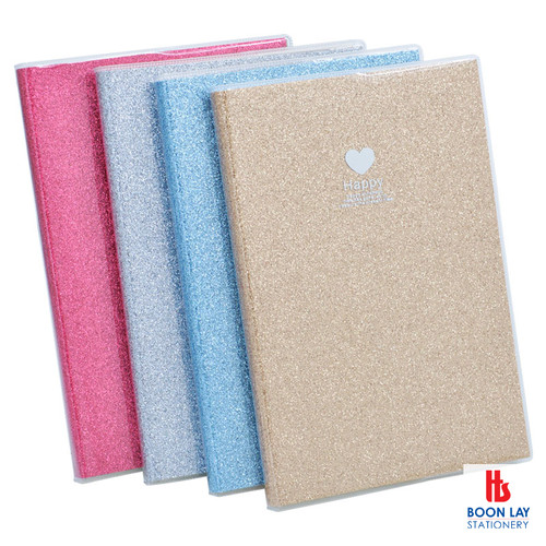 Note Book "Glitter" A5 100pgs (25520)
