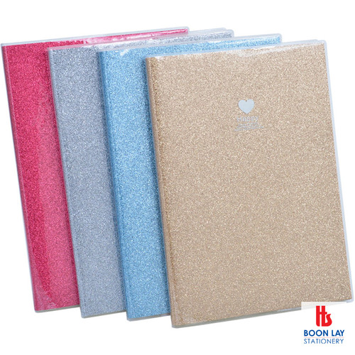 Note Book "Glitter" B5 100pgs (16520)