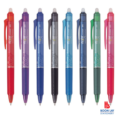 PILOT Frixion Clicker Retractable Ball Pen 0.5mm  - Box of 12's (BLRT-FR5)