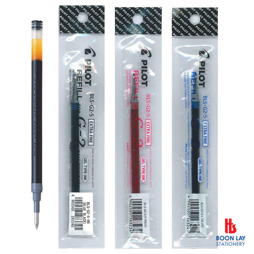 PILOT G2 Refill Gel Pen 0.5mm - Box of 12's (BLS-G2-5)