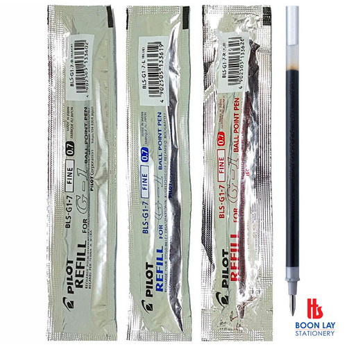 PILOT G1 Refill Gel Pen 0.7mm - Box of 12's (BLS-G1-7)
