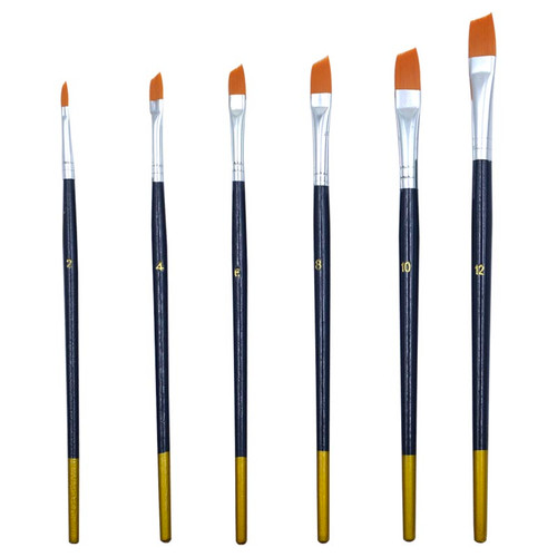 ALFAX Wash Artist Brush Set - No.2, 4, 6, 8, 10, 12 (5776W)