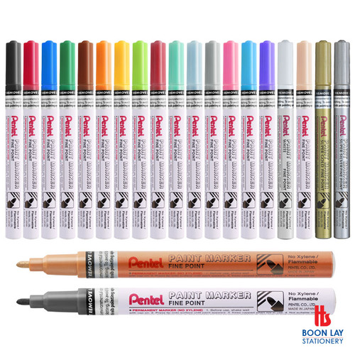PENTEL Paint Marker Fine Point - Box of 12's (MSP10)