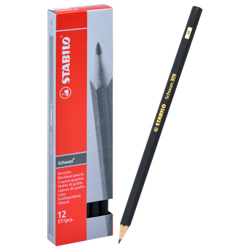 STABILO Graphite 2B Pencils - Box of 12's (309)