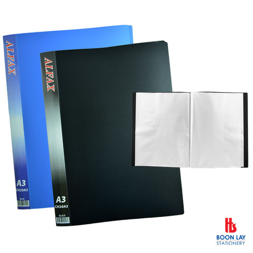 ALFAX Clear Holder 20 Pockets A3 (CH20A3)