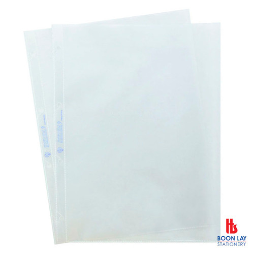 SYSTEM9 Sheet Protector 11-Hole Top Opening 110mic A4 - Box of 50's ( 80311)