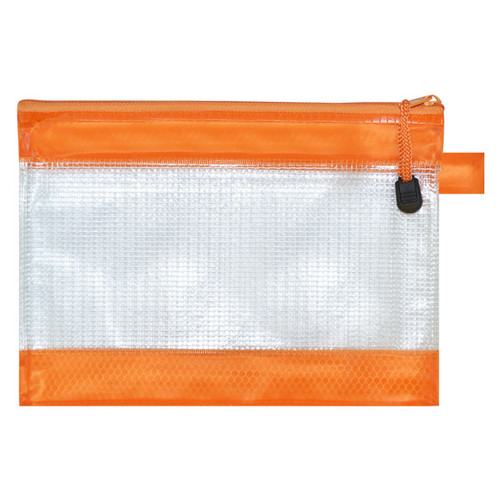 ALFAX Colour Mesh Zip Bag A5 - Orange (240172)