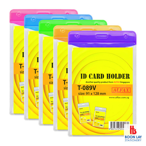 ALFAX ID Card Holder 91x128mm - Pack of 10's (T089V)