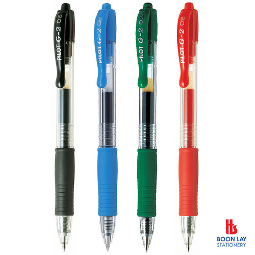 PILOT G2 Retractable Gel Pen Extra Fine 0.5mm (BL-G2-5)