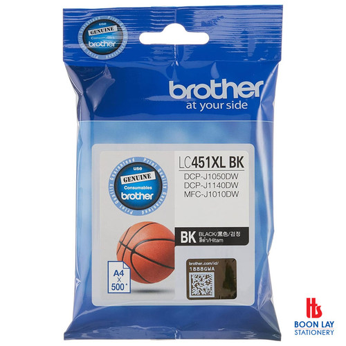 BROTHER Ink Cartridge - Black (LC451XL)
