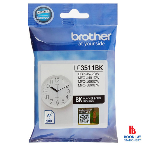 BROTHER Ink Cartridge - Black (LC3511)