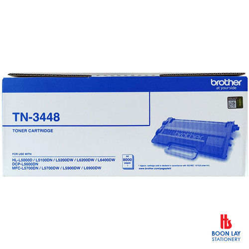 BROTHER Toner Cartridge - Black (TN-3448)