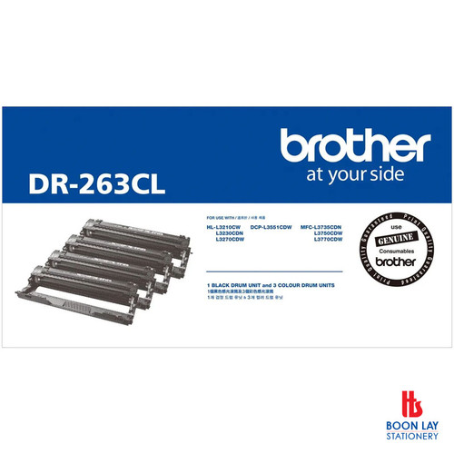 BROTHER Drum Unit - Black (DR263CL)
