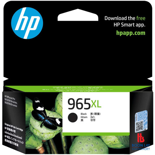 HP Ink Cartridge - Black (965XL)