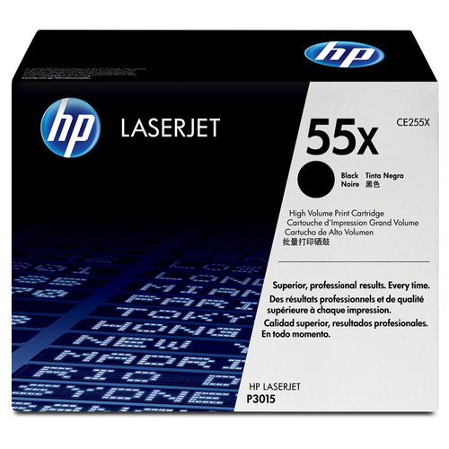 HP Toner Cartridge CE255X - Black (55X)