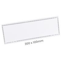SUREMARK Acrylic L-Shape Card Stand 300x100mm (SQ1708)