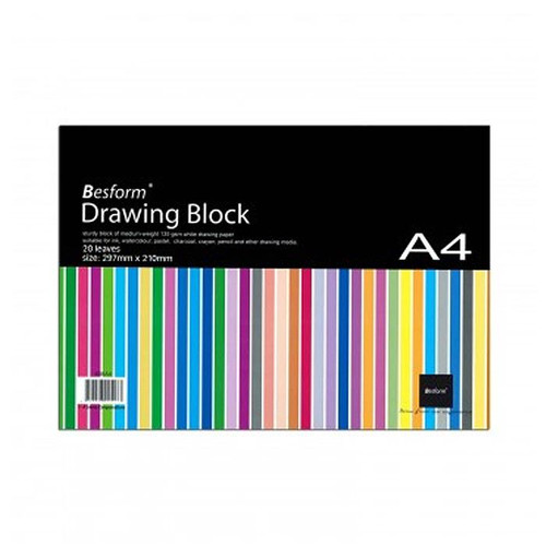 BESFORM Drawing Block 135gsm A4 (BDBA4)