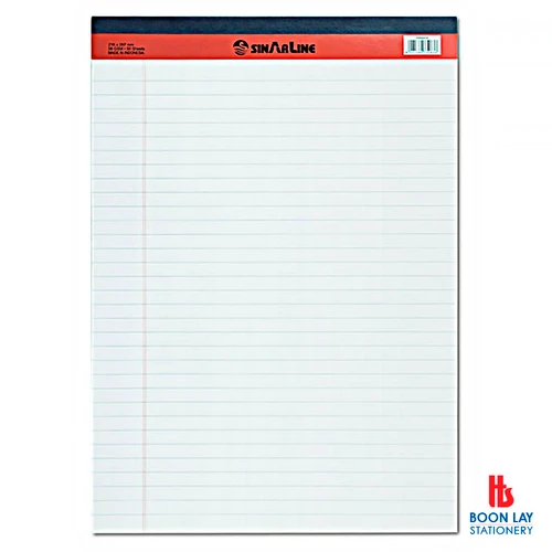SINARline Ruled Writing Pad A4 50sheets (PD027074)