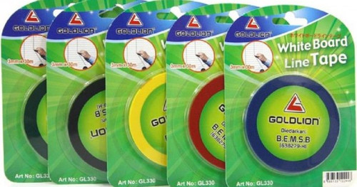 GOLDLION Whiteboard Line Tape 30mmx30m (GL330)